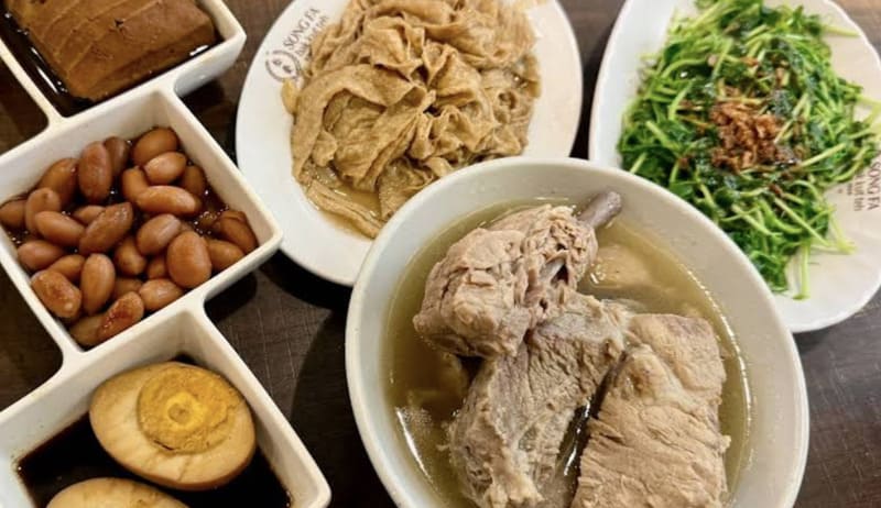 Bak Kut Teh tại Song Fa